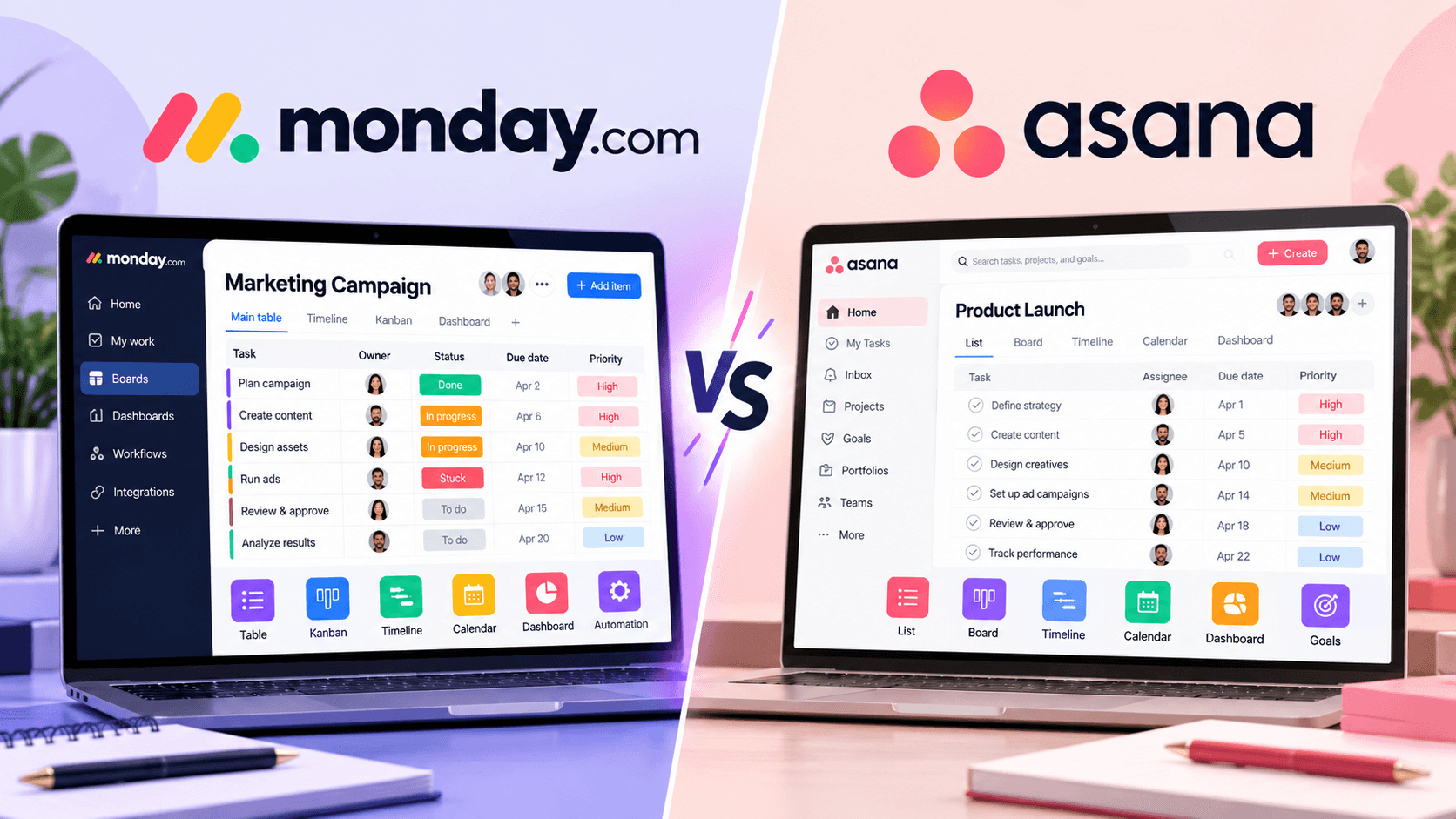 monday.com vs Asana: Which Project Management Tool Is Better?